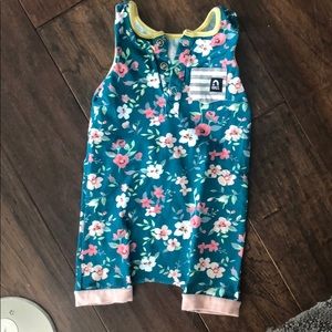 Rags to Raches Floral Romper 6-12 mo